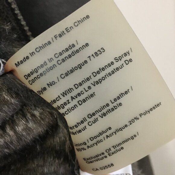 Y2K Danier Leather Suede Faux Fur Lined Ladies Moto Jacket - Picture 11 of 16